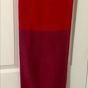 NY & Co color block wide scarf/wrap